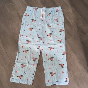 J. Crew Christmas Pajama Pants Print